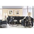 Pemberly Row Contemporary Transitional Rocker Recliner in Black