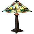 Pemberly Row Mission 2 Light Antique Dark Bronze Table Lamp 16