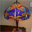 Pemberly Row Tiffany-style 2 Light Dragonfly Table Lamp 17