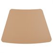 Pemberly Row Hexagonal Collaborative Adjustable Student Desk in Natural