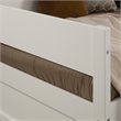 Pemberly Row Solid Wood Twin Daybed and Trundle Set in White