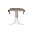 Pemberly Row Modern / Contemporary Magnolia Manor Drop Leaf Table