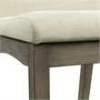 Pemberly Row Modern / Contemporary Counter Side Chair in Gray