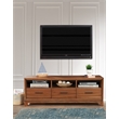 Pemberly Row Modern / Contemporary TV Console in Honey Maple (Brown)