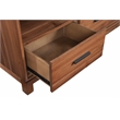 Pemberly Row Modern / Contemporary TV Console in Honey Maple (Brown)
