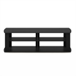 Pemberley Row Composite Wood Black TV Stand Rectangular 43.3