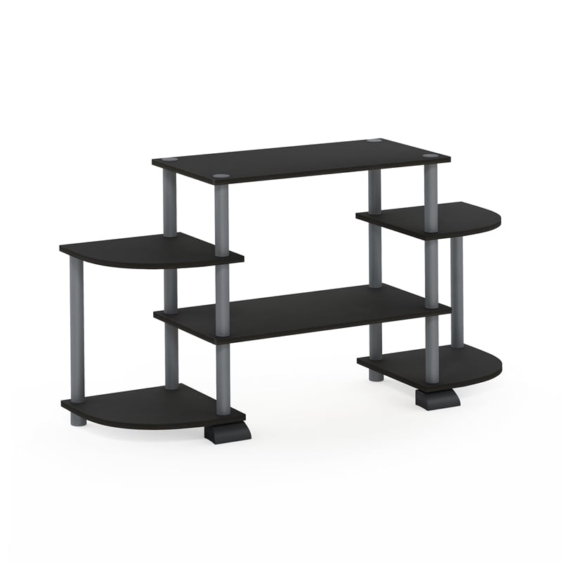 Pemberly Row Wood TV Entertainment Center for TV up to 25