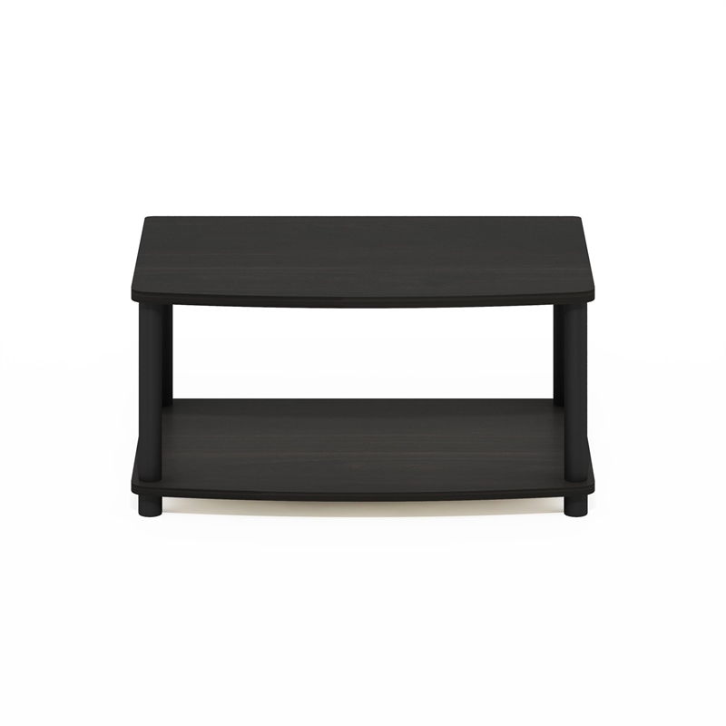 Pemberly Row Wood Elevated TV Stand for TV up to 25