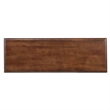 Pemberly Row Modern 42-in Dining Bench Amish Brown Solid Wood