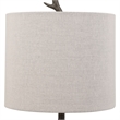 Pemberley Row Cast Iron Bronze Table Lamp Round Contemporary 30