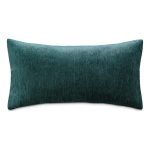 Pemberly Row Contemporary Transitional 13x24&quot Pillow in Teal in Set of 2