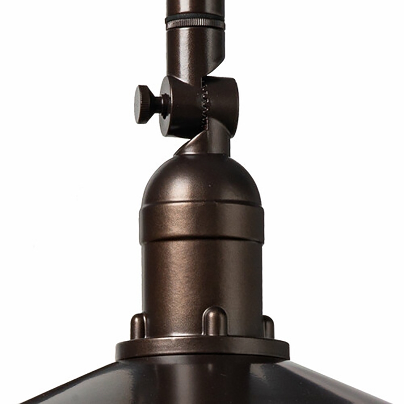 Pemberly Row Aluminum Super Duty Gooseneck LED Sign Lights in Bronze