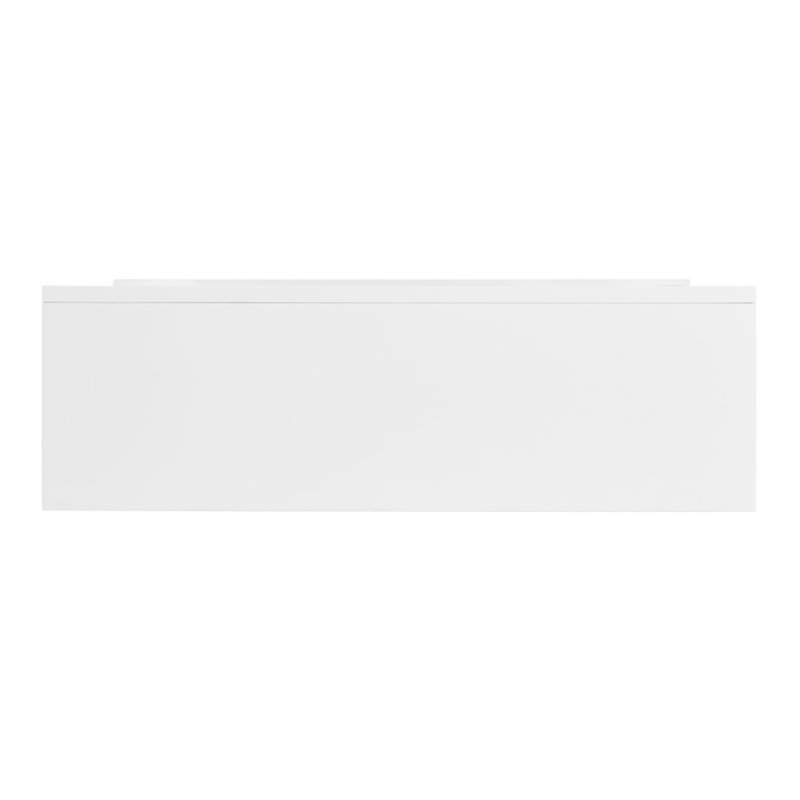 Pemberly Row Modern Color Changing Electric Fireplace in White