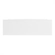 Pemberly Row Modern Color Changing Electric Fireplace in White