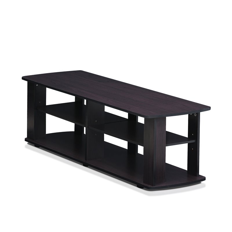 Pemberly Row Wood Entertainment Center TV Stand in for TV up to 50