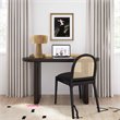Pemberly Row Contemporary Transitional Natural Finish Table Lamp