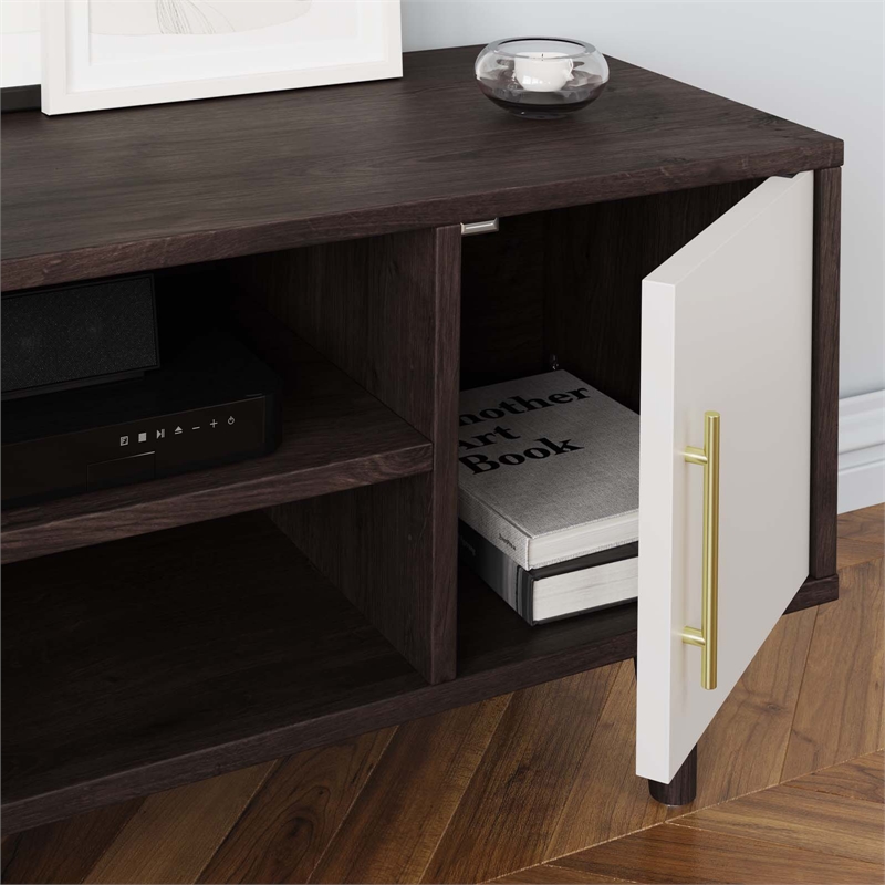 Pemberly Row Wood TV Stand for TVs up to 46