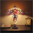 Pemberly Row 3-Light Serenity Double Lit Table Lamp in Dark Bronze