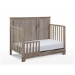 Pemberly Row Modern Traditional Wood Toddler Guard Rail in Natural