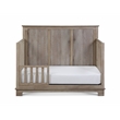 Pemberly Row Modern Traditional Wood Toddler Guard Rail in Natural