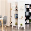 Pemberly Row 4-panel Paulownia Folding Privacy Room Divider in White
