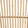 Pemberley Row Natural Rattan Brown Dining Chair Round Bamboo-Style Fully Assembled 35.8