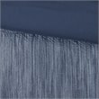 Pemberly Row 7-Piece Polyester Printed Seersucker Comforter Set in Navy