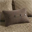 Pemberley Row Faux Suede Brown Daybed Cover Twin Reversible Machine Washable