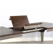 Pemberly Row Contemporary Transitional Extension Dining Table