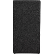 Pemberly Row Black Linen Textured Fabric Dining Chair (Set of 2)