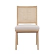 Pemberly Row Side Chair Bone (Set Of 2) Polyester Blend Fabric