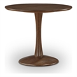 Pemberly Row Contemporary Transitional Brown Finish Dining Table