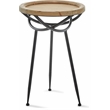 Pemberly Row Modern / Contemporary Wooden Side Table Light Beige