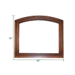 Pemberly Row Queen 5 Pc Storage Bedroom Set made with Wood in Dark Walnut