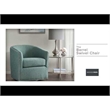 Pemberly Row Modern / Contemporary Swivel Chair in Natural Multi