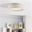 Pemberly Row 15.75in. 3 Light Flush Mount Ceiling Fixture in Beige
