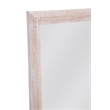Pemberly Row Modern / Contemporary Wall Mirror in White Wood
