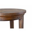 Pemberly Row Contemporary Transitional Round Accent End Table