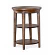 Pemberly Row Contemporary Transitional Round Accent End Table