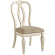 Pemberly Row Set of 8 Extendable Dining Table and Side Chair and Server in White