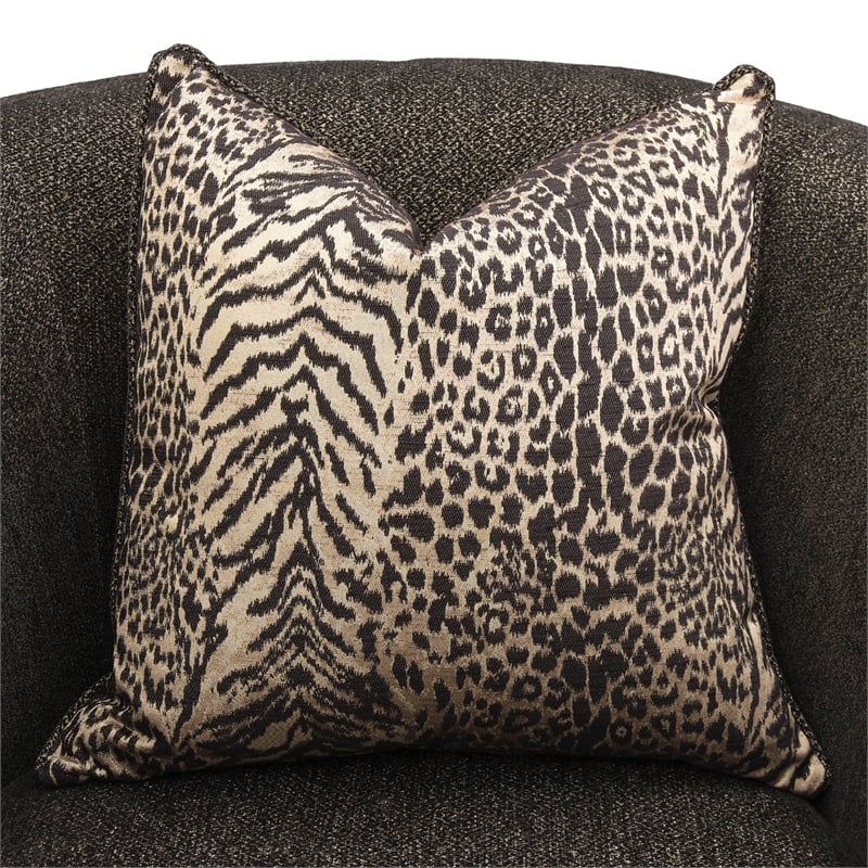 Pemberley Row Upholstered Onyx Accent Chair Rectangular 32