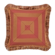 Pemberly Row Traditional 13-piece Fabric King Comforter Set in Spice Red