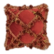 Pemberly Row Traditional 13-piece Fabric King Comforter Set in Spice Red