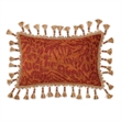 Pemberly Row Traditional 13-piece Fabric King Comforter Set in Spice Red