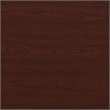 Pemberley Row Thermally Fused Laminate Harvest Cherry Executive Desk Rectangular Lockable