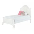 Pemberly Row Contemporary 3 Piece Twin Kids Bedroom Set in White