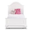 Pemberly Row Contemporary 3 Piece Twin Kids Bedroom Set in White