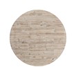 Pemberly Row Transitional Round Counter Height Dining Table in Natural