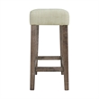Pemberly Row Transitional Multipurpose Bar Table Set in Gray