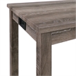 Pemberly Row Transitional Multipurpose Bar Table Set in Gray
